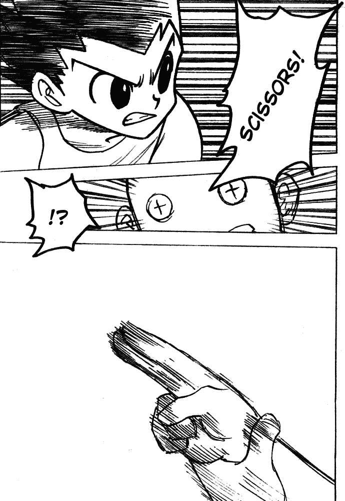 Hunter x Hunter Manga Chapter 193 page 11 - Scissors