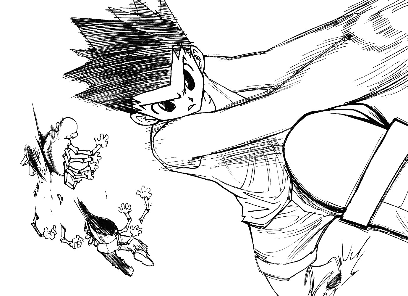 Hunter x Hunter Manga Chapter 193 page 12 - Scissors