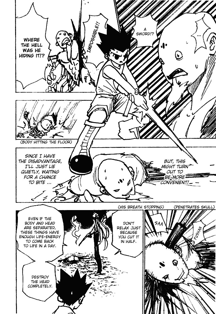 Hunter x Hunter Manga Chapter 193 page 13 - Scissors