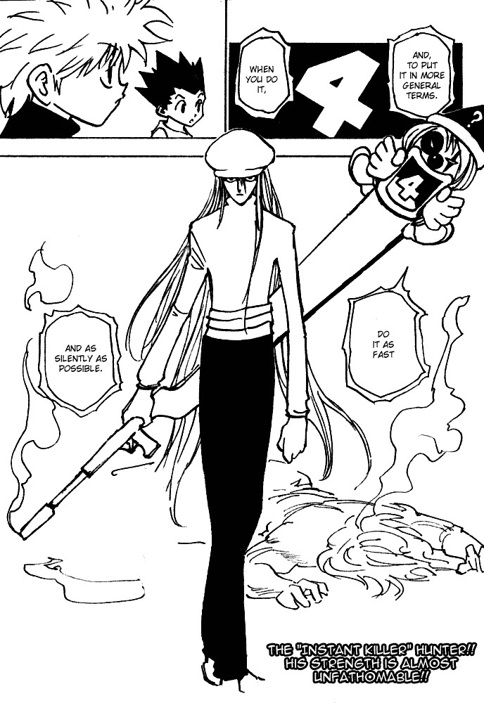 Hunter x Hunter Manga Chapter 193 page 14 - Scissors