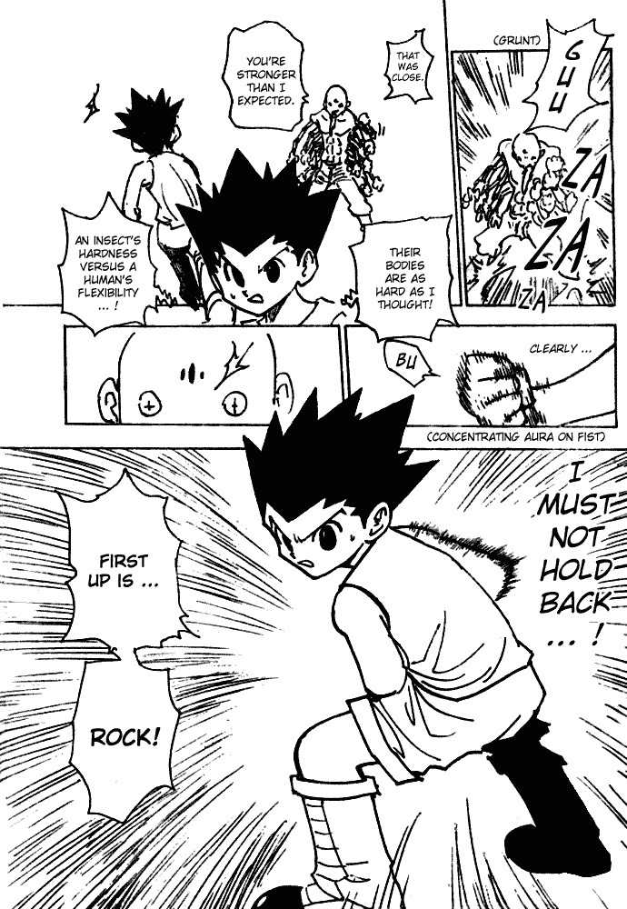 Hunter x Hunter Manga Chapter 193 page 3 - Scissors