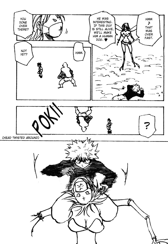 Hunter x Hunter Manga Chapter 193 page 7 - Scissors