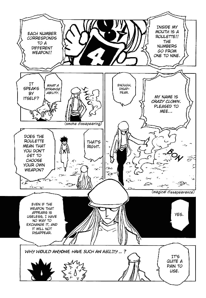 Hunter x Hunter Manga Chapter 194 page 1 - vs. Hagya's Squad: Part 1