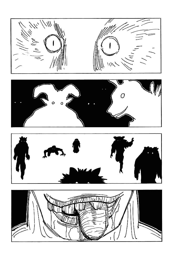 Hunter x Hunter Manga Chapter 194 page 11 - vs. Hagya's Squad: Part 1