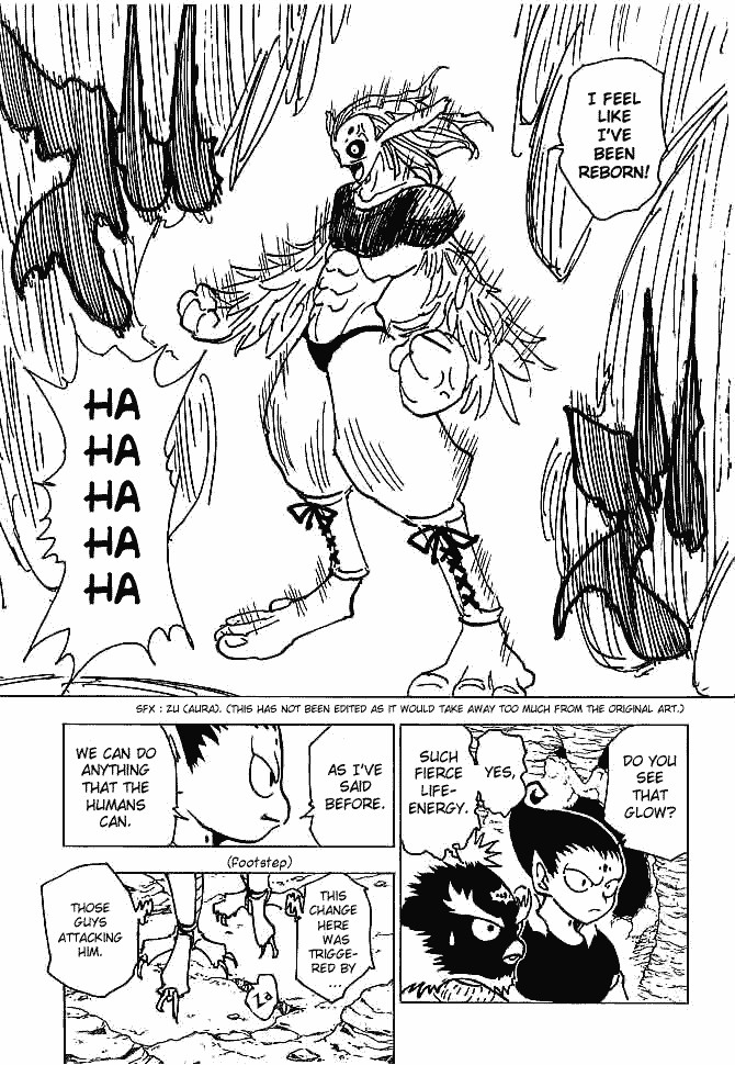 Hunter x Hunter Manga Chapter 194 page 8 - vs. Hagya's Squad: Part 1