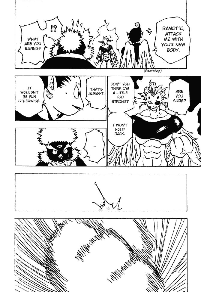 Hunter x Hunter Manga Chapter 194 page 9 - vs. Hagya's Squad: Part 1