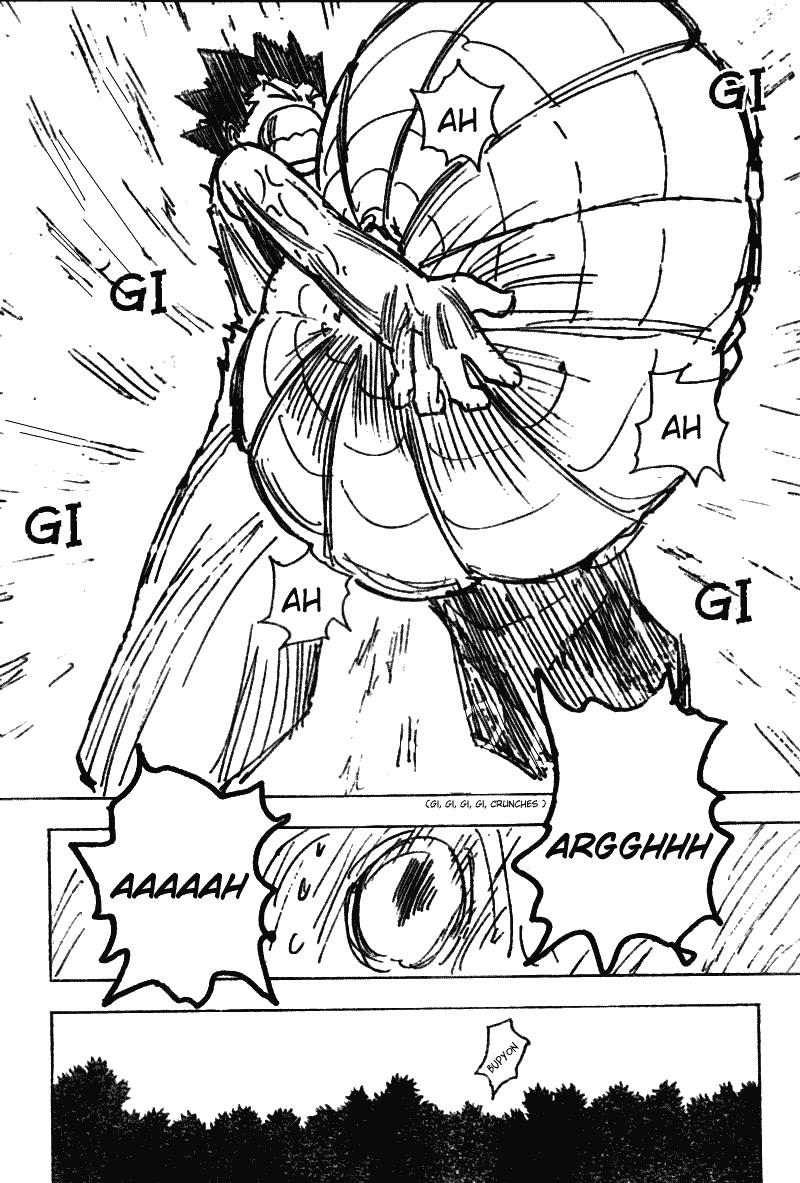 Hunter x Hunter Manga Chapter 195 page 13 - vs. Hagya's Squad: Part 2