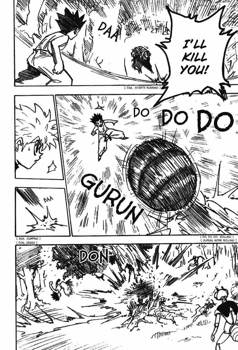 Hunter x Hunter Manga Chapter 195 page 5 - vs. Hagya's Squad: Part 2