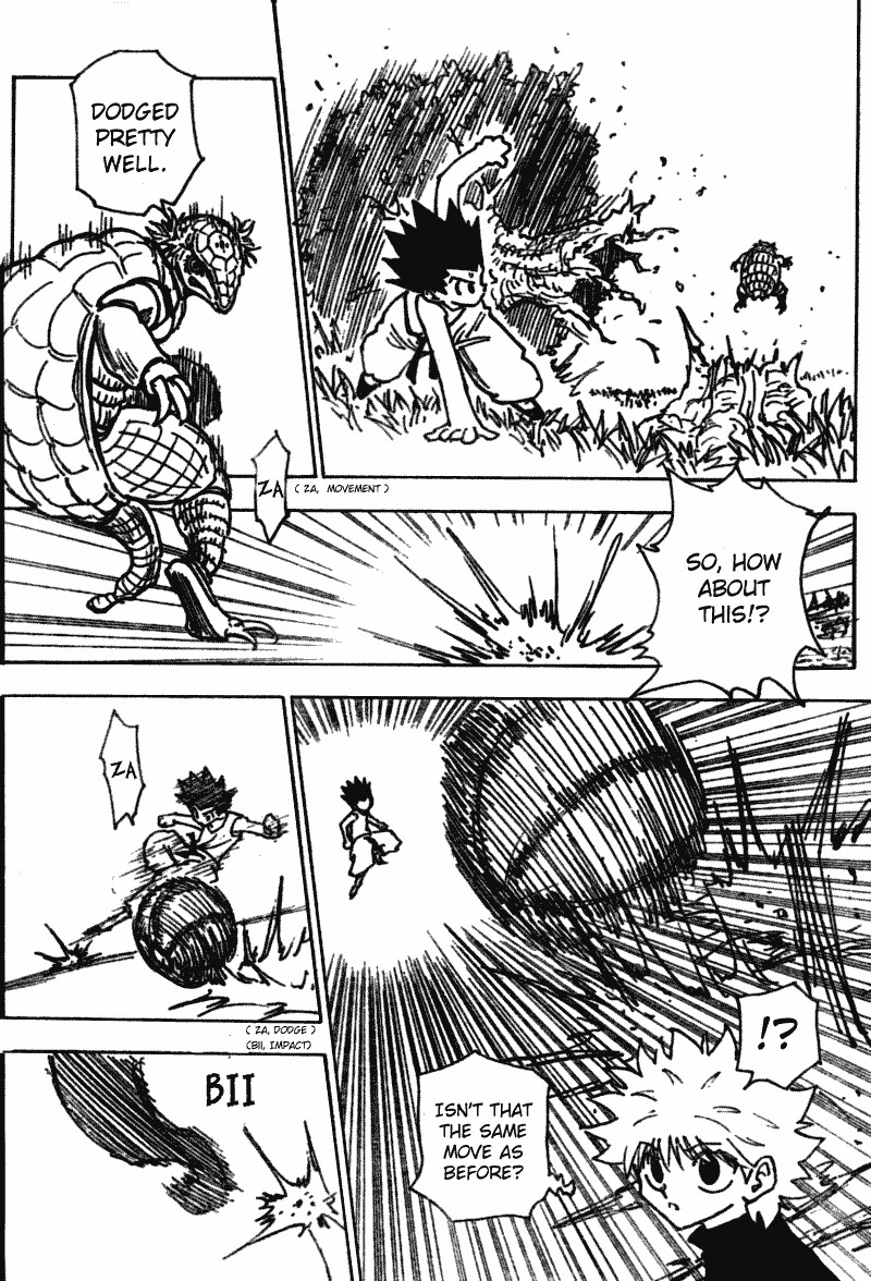 Hunter x Hunter Manga Chapter 195 page 6 - vs. Hagya's Squad: Part 2
