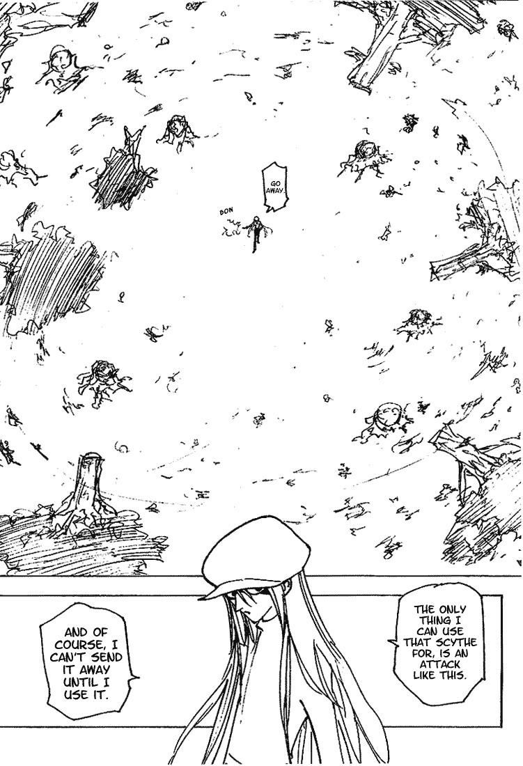 Hunter x Hunter Manga Chapter 196 page 11 - vs. Hagya's Squad: Part 3
