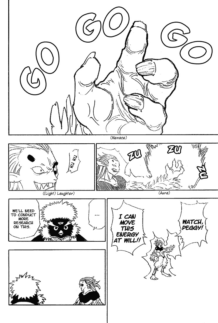 Hunter x Hunter Manga Chapter 196 page 2 - vs. Hagya's Squad: Part 3