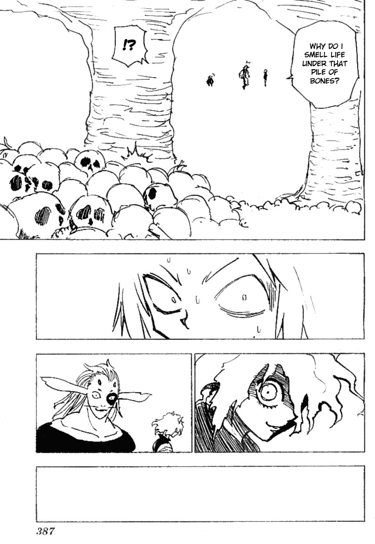 Hunter x Hunter Manga Chapter 197 page 11 - vs. Hagya's Squad: Part 4