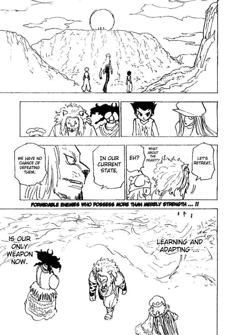 Hunter x Hunter Manga Chapter 197 page 15 - vs. Hagya's Squad: Part 4