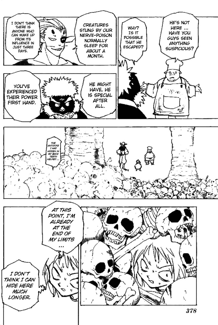 Hunter x Hunter Manga Chapter 197 page 2 - vs. Hagya's Squad: Part 4