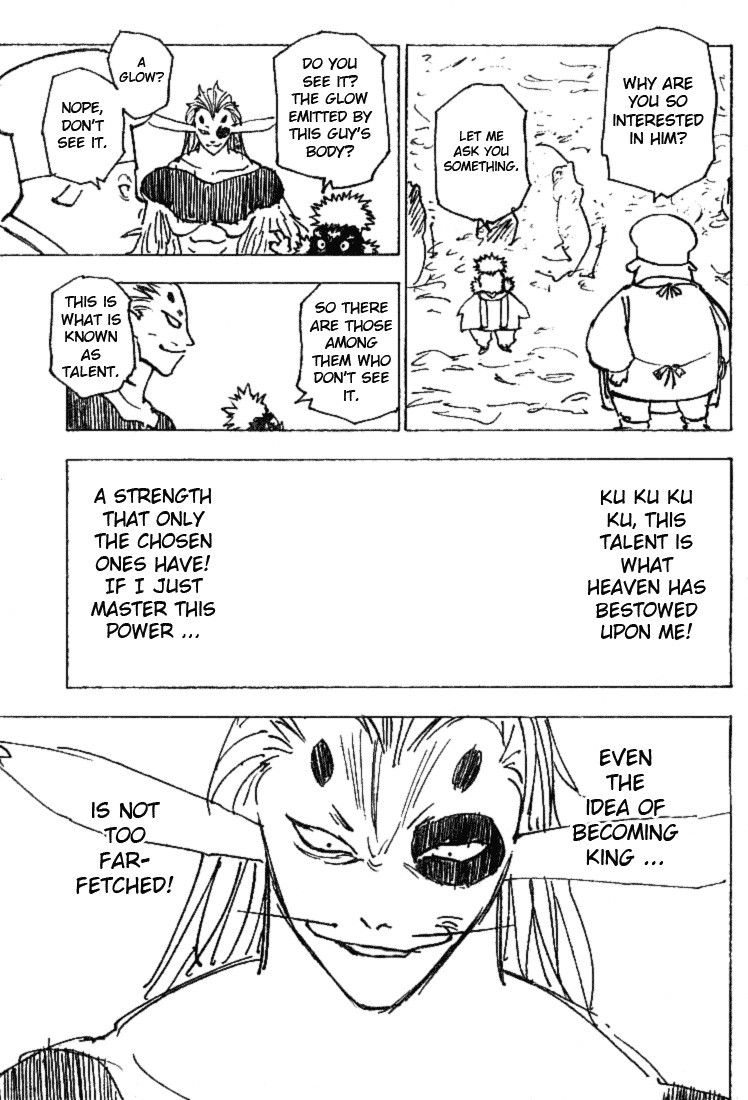 Hunter x Hunter Manga Chapter 197 page 3 - vs. Hagya's Squad: Part 4