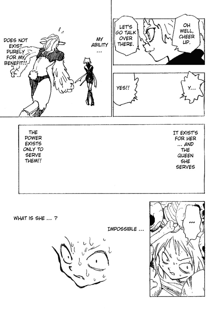 Hunter x Hunter Manga Chapter 197 page 9 - vs. Hagya's Squad: Part 4