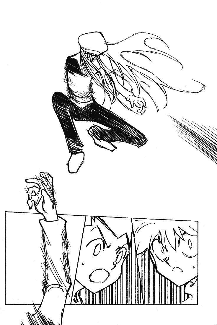 Hunter x Hunter Manga Chapter 198 page 10 - Sudden Attack