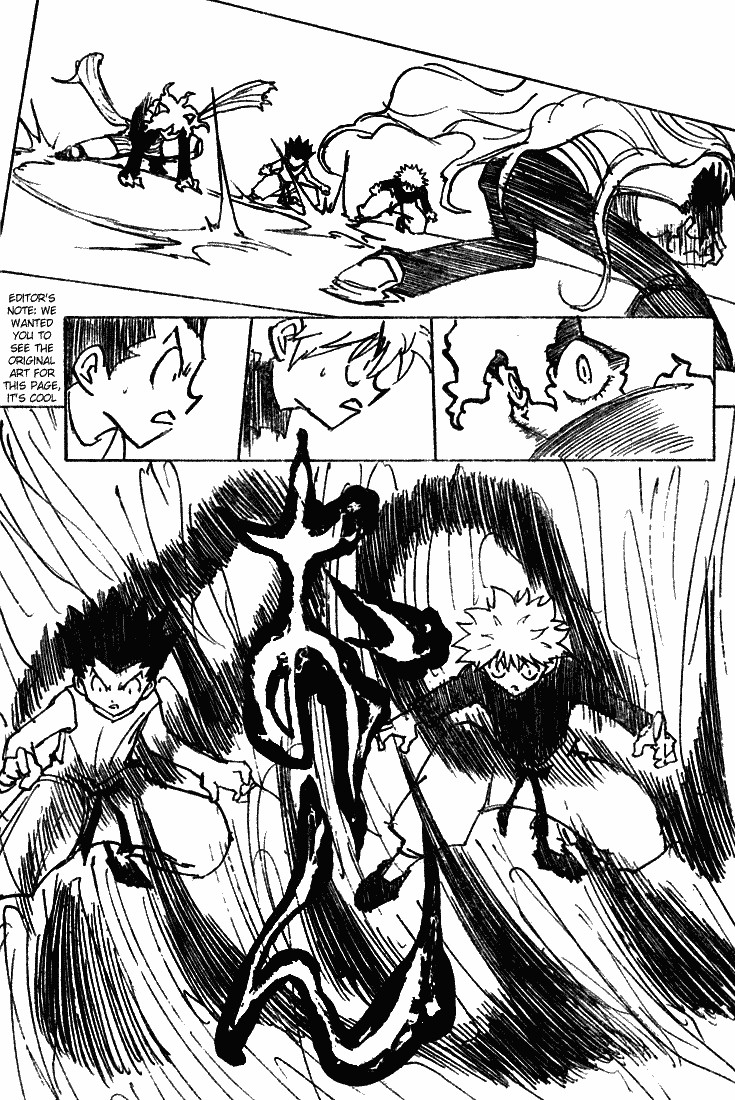 Hunter x Hunter Manga Chapter 198 page 12 - Sudden Attack