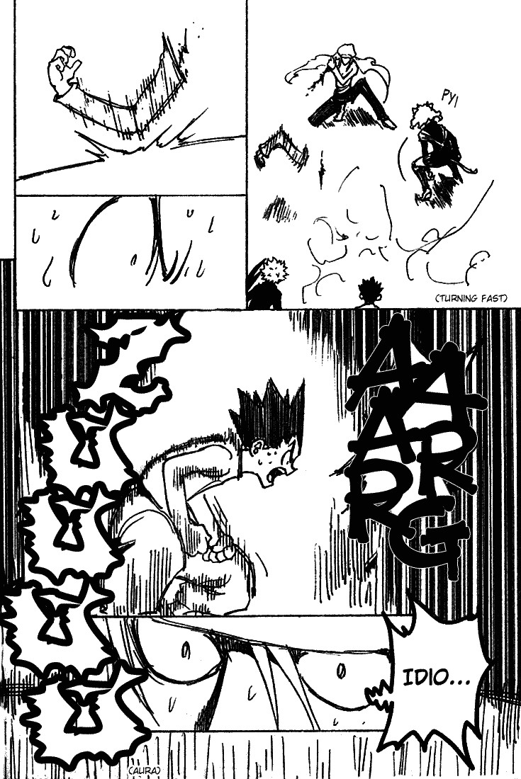 Hunter x Hunter Manga Chapter 198 page 13 - Sudden Attack