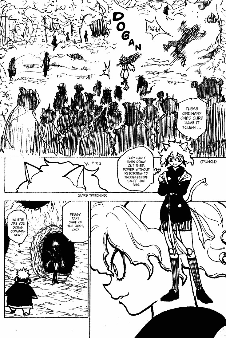 Hunter x Hunter Manga Chapter 198 page 6 - Sudden Attack