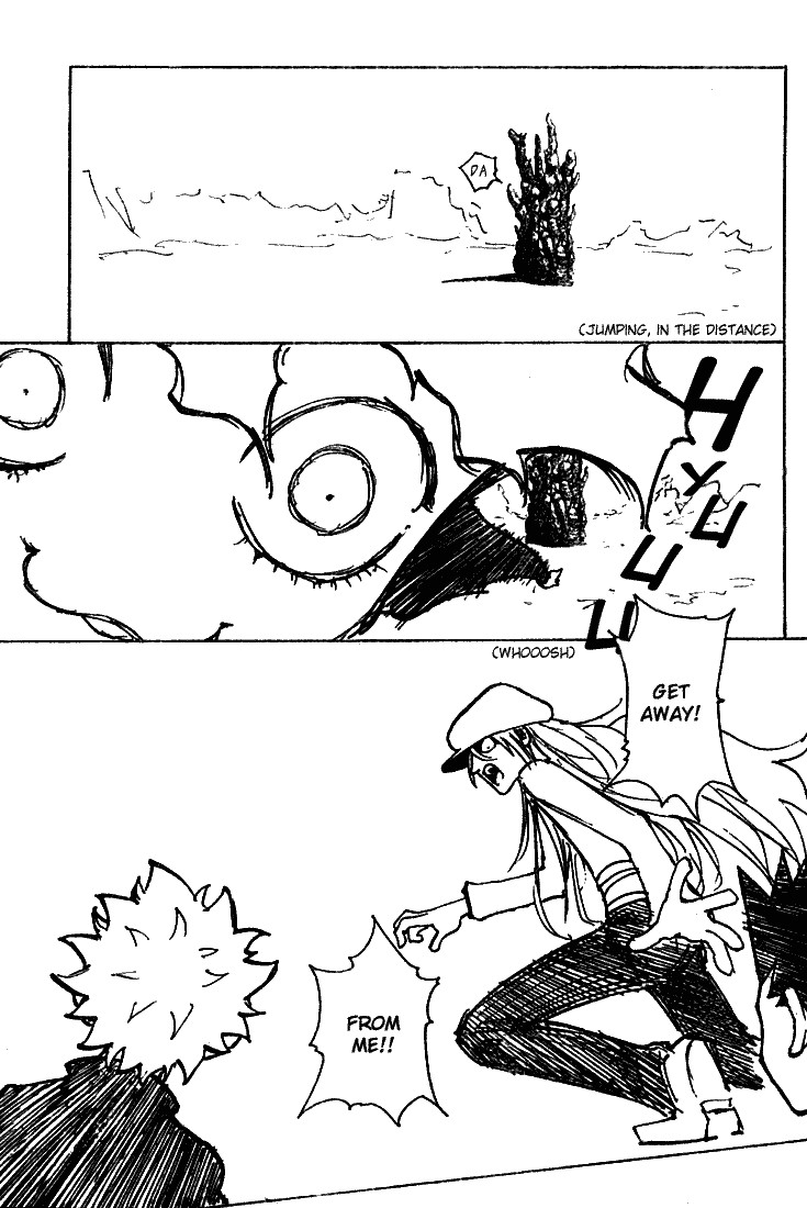 Hunter x Hunter Manga Chapter 198 page 9 - Sudden Attack