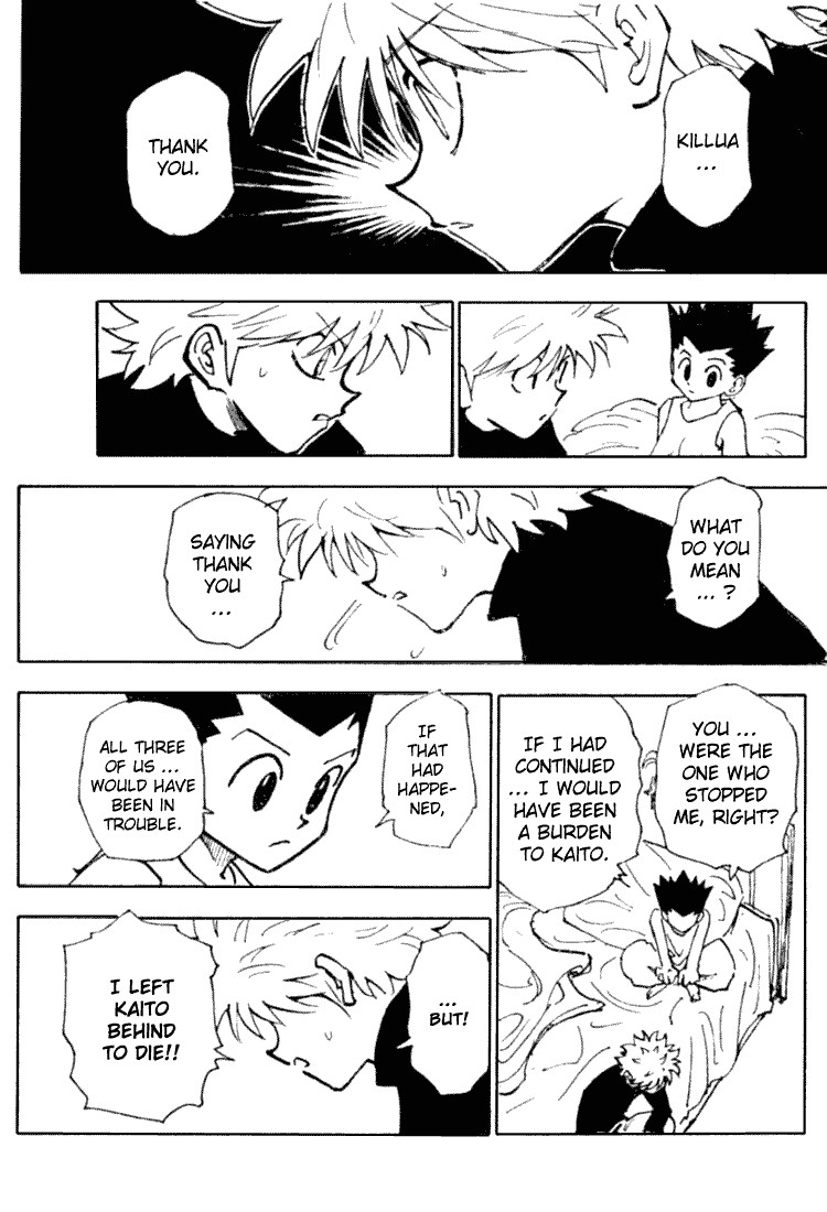 Hunter x Hunter Manga Chapter 199 page 11 - Light and Shadow