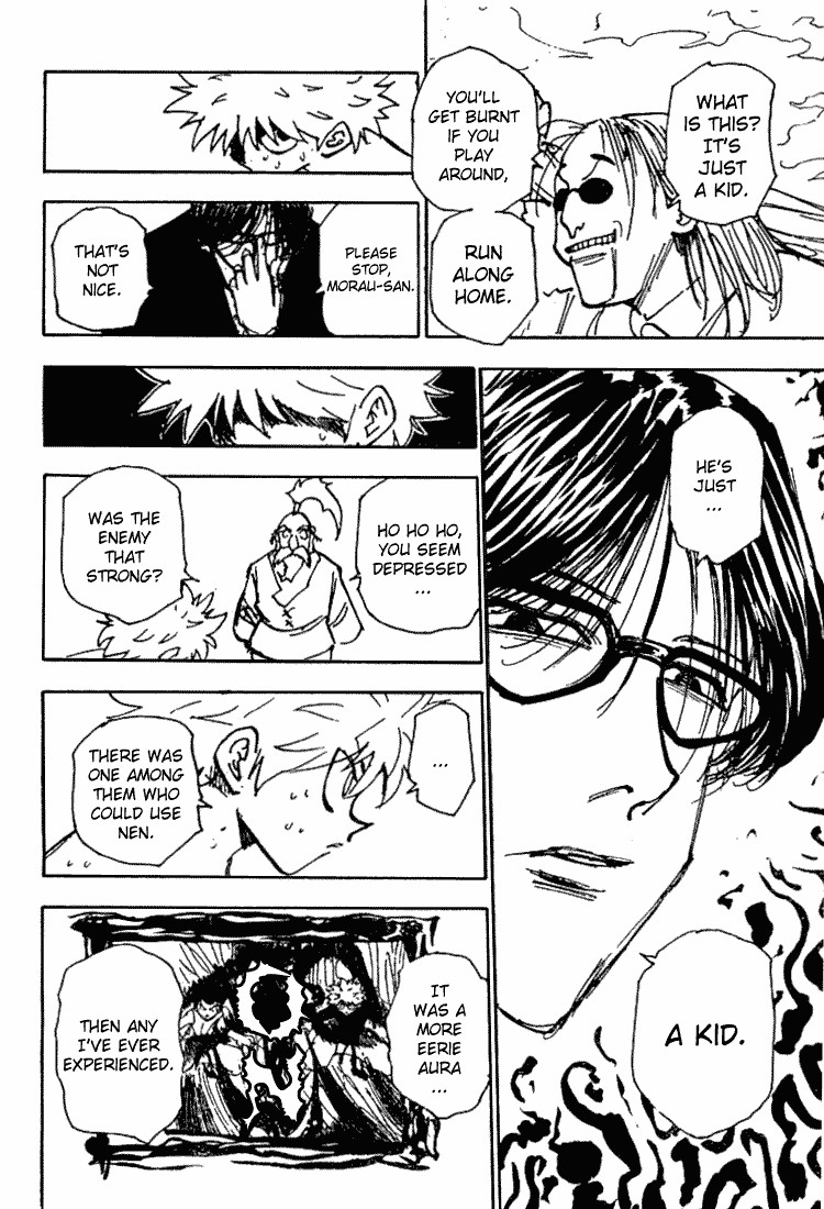 Hunter x Hunter Manga Chapter 199 page 4 - Light and Shadow
