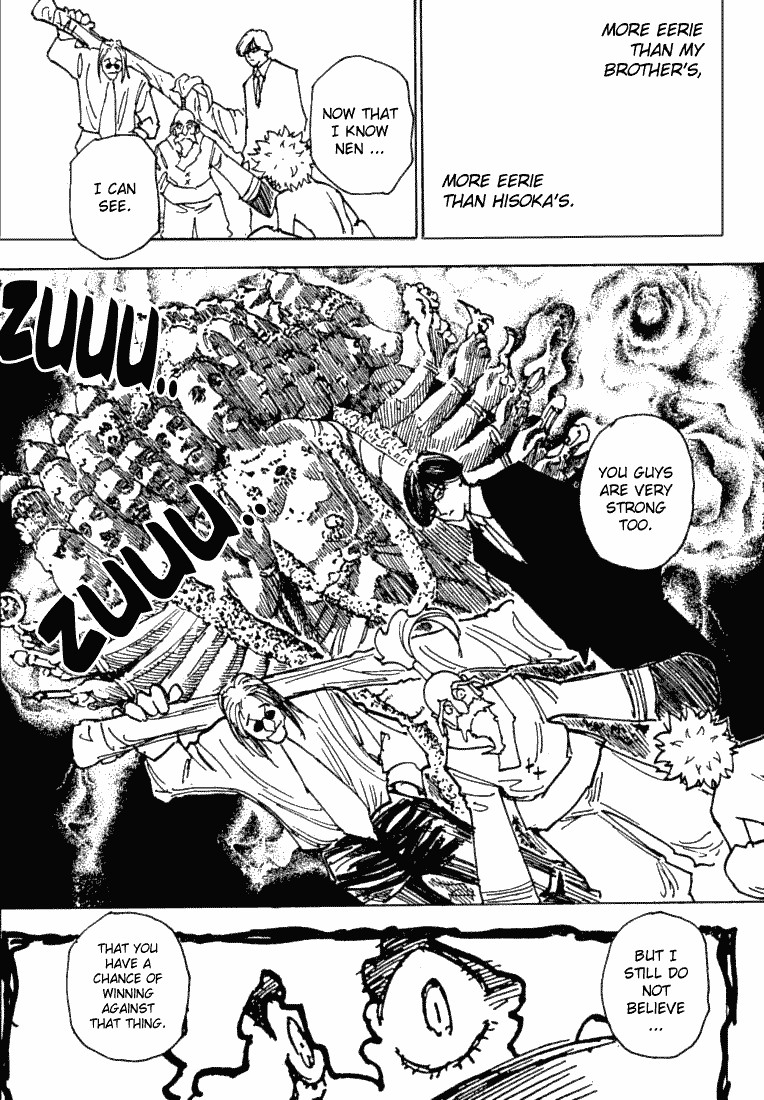 Hunter x Hunter Manga Chapter 199 page 5 - Light and Shadow
