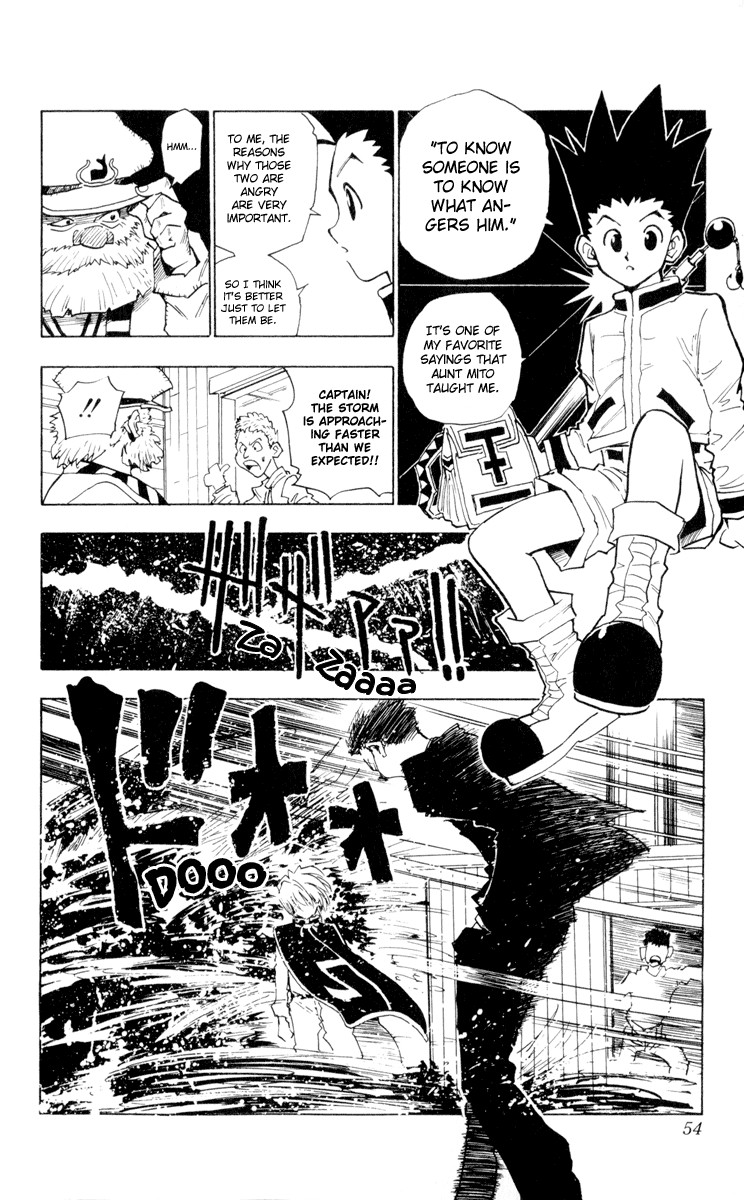 Hunter x Hunter Manga Chapter 2 page 16 - An Encounter in the Storm