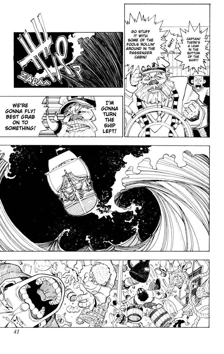 Hunter x Hunter Manga Chapter 2 page 3 - An Encounter in the Storm