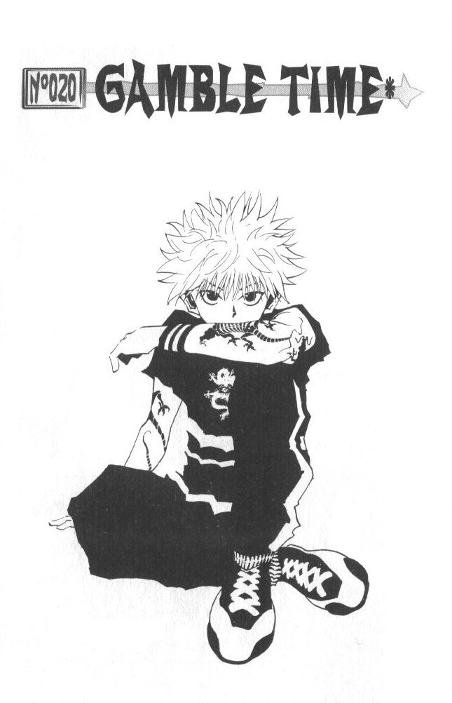 Hunter x Hunter Manga Chapter 20 page 2 - Gambling Time