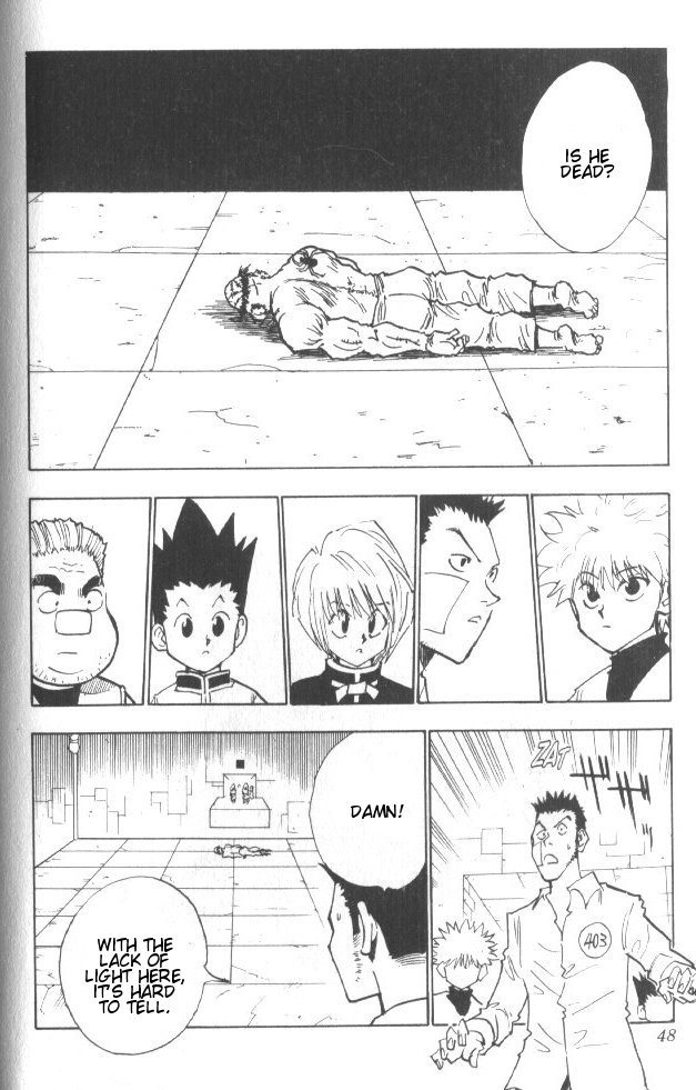 Hunter x Hunter Manga Chapter 20 page 3 - Gambling Time