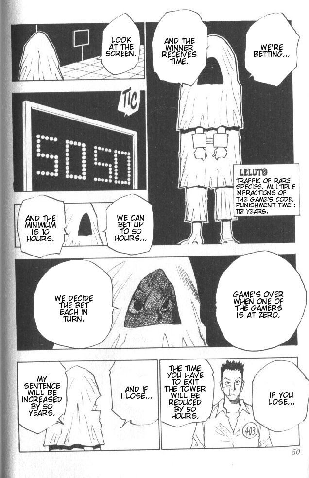 Hunter x Hunter Manga Chapter 20 page 5 - Gambling Time