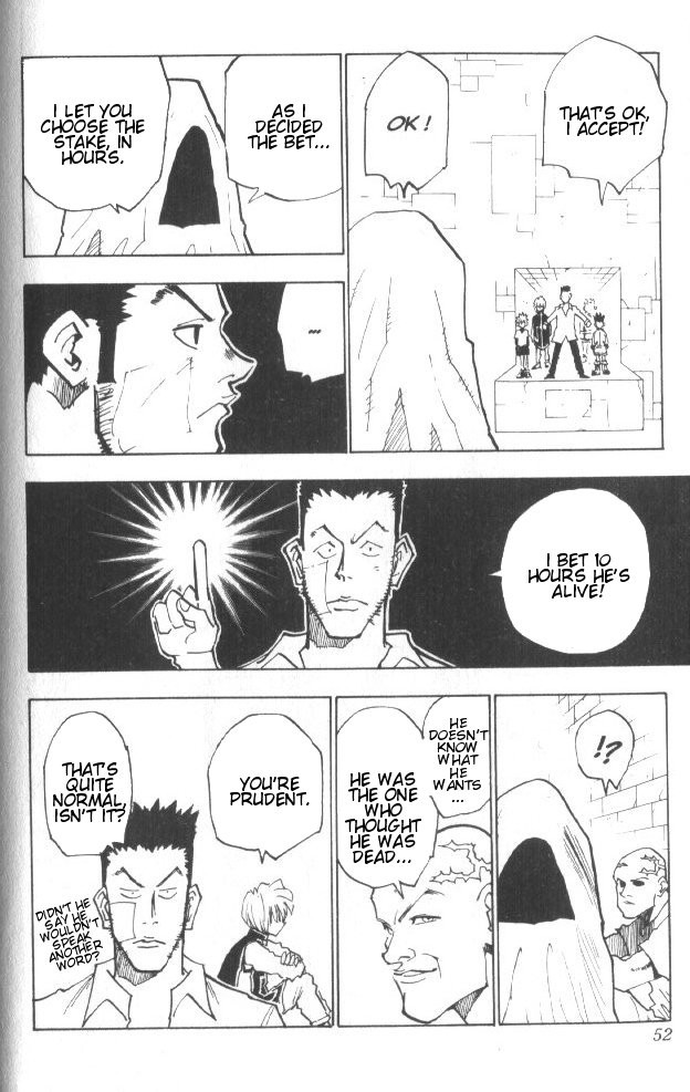 Hunter x Hunter Manga Chapter 20 page 7 - Gambling Time