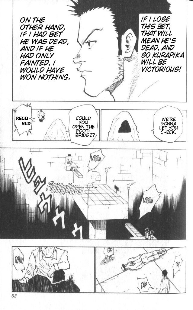 Hunter x Hunter Manga Chapter 20 page 8 - Gambling Time