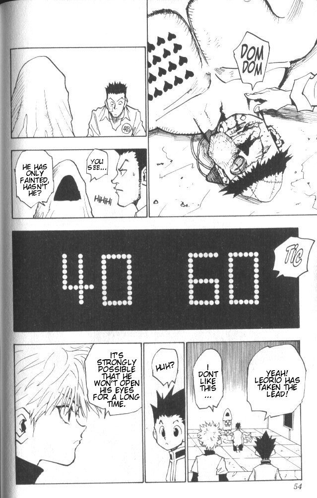 Hunter x Hunter Manga Chapter 20 page 9 - Gambling Time