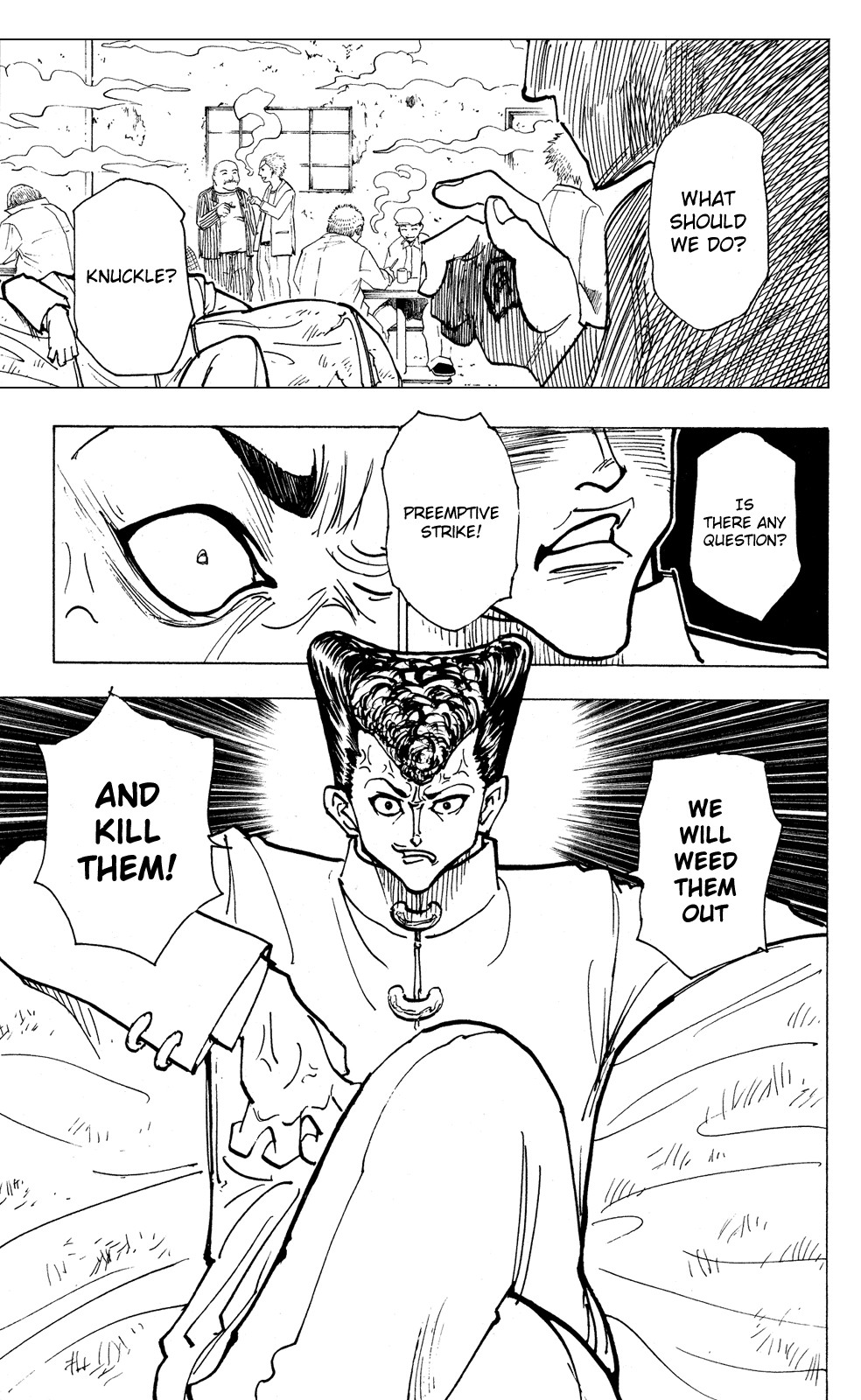 Hunter x Hunter Manga Chapter 200 page 17 - Stipulation