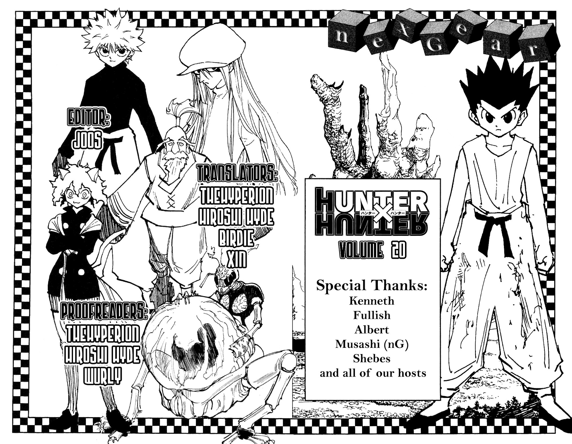 Hunter x Hunter Manga Chapter 200 page 2 - Stipulation