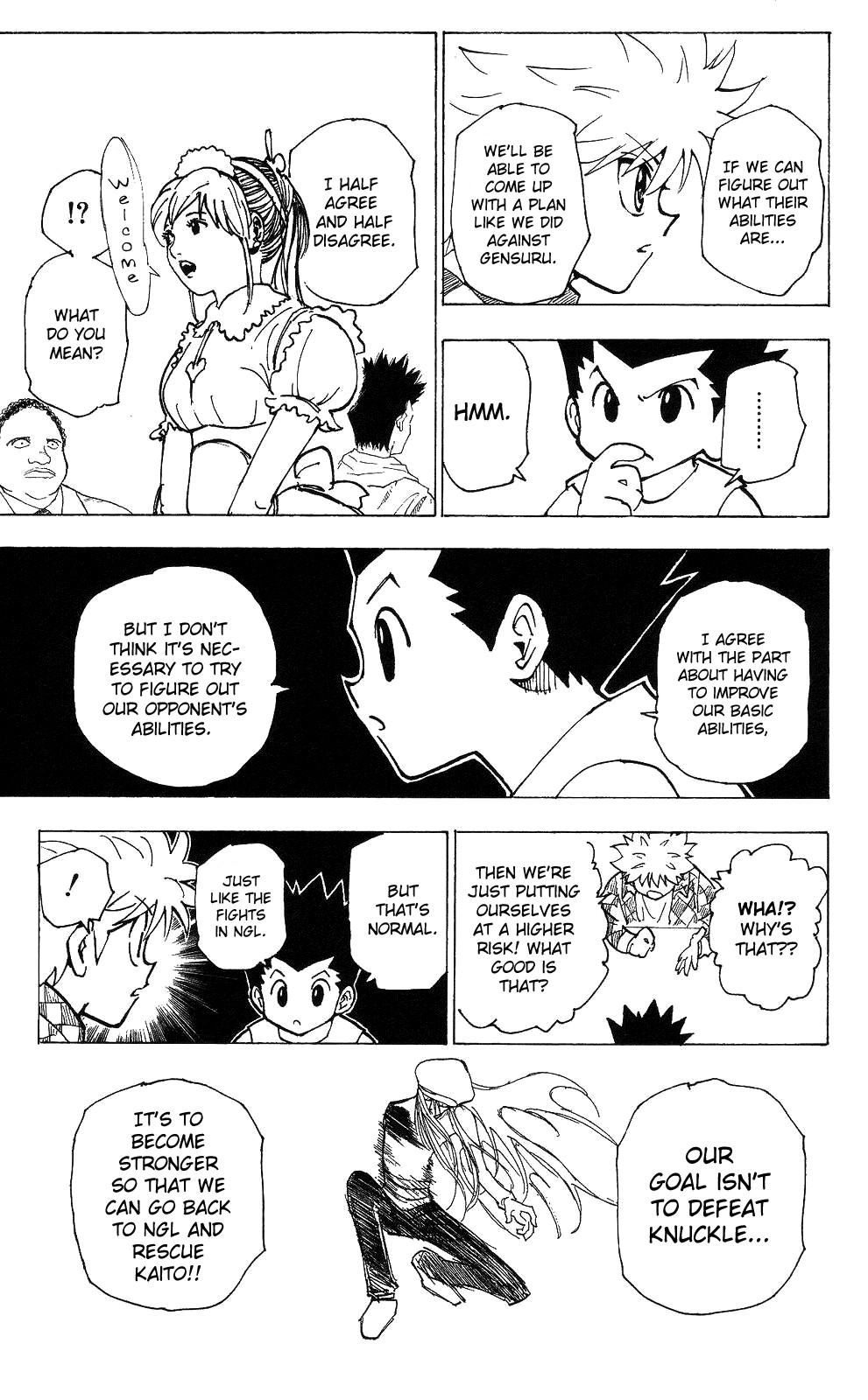 Hunter x Hunter Manga Chapter 201 page 5 - Reunion