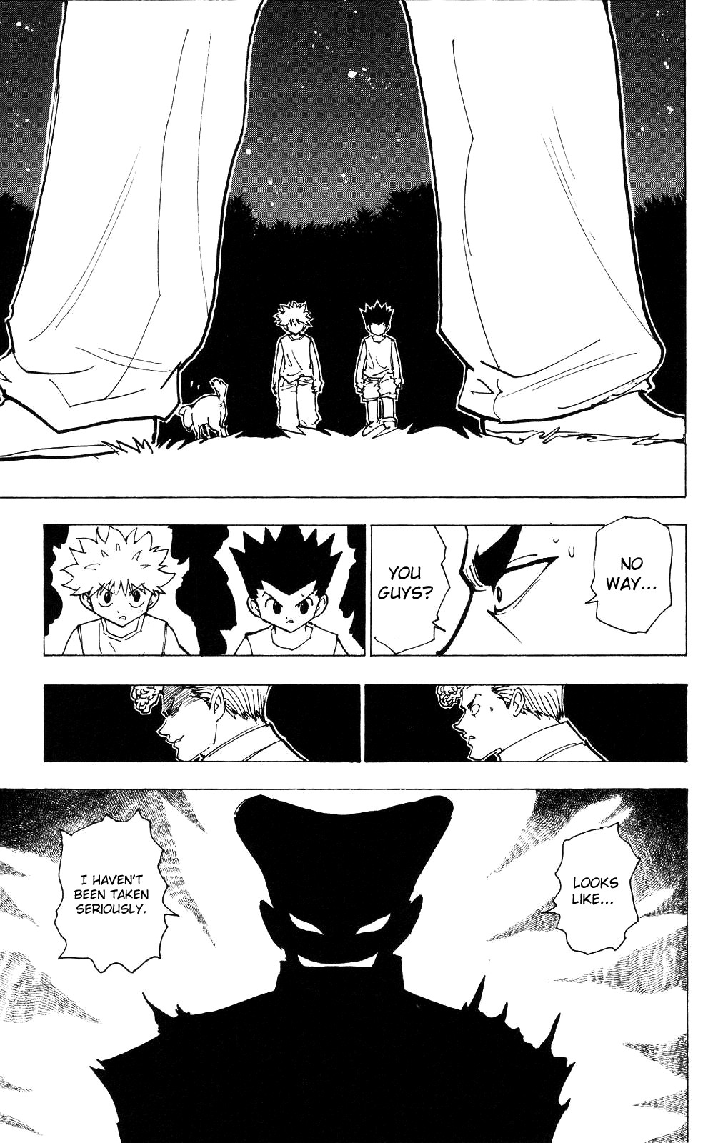 Hunter x Hunter Manga Chapter 202 page 15 - Duel