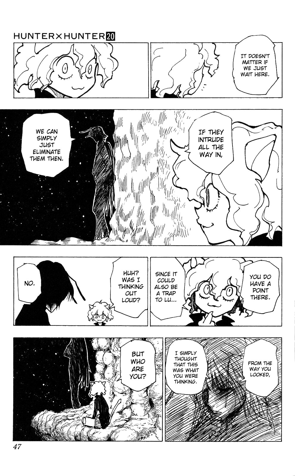 Hunter x Hunter Manga Chapter 202 page 9 - Duel