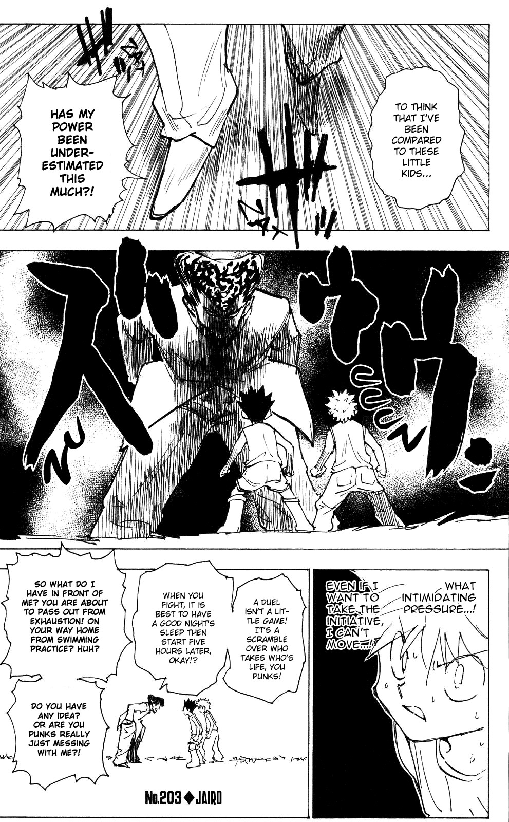 Hunter x Hunter Manga Chapter 203 page 1 - Gyro