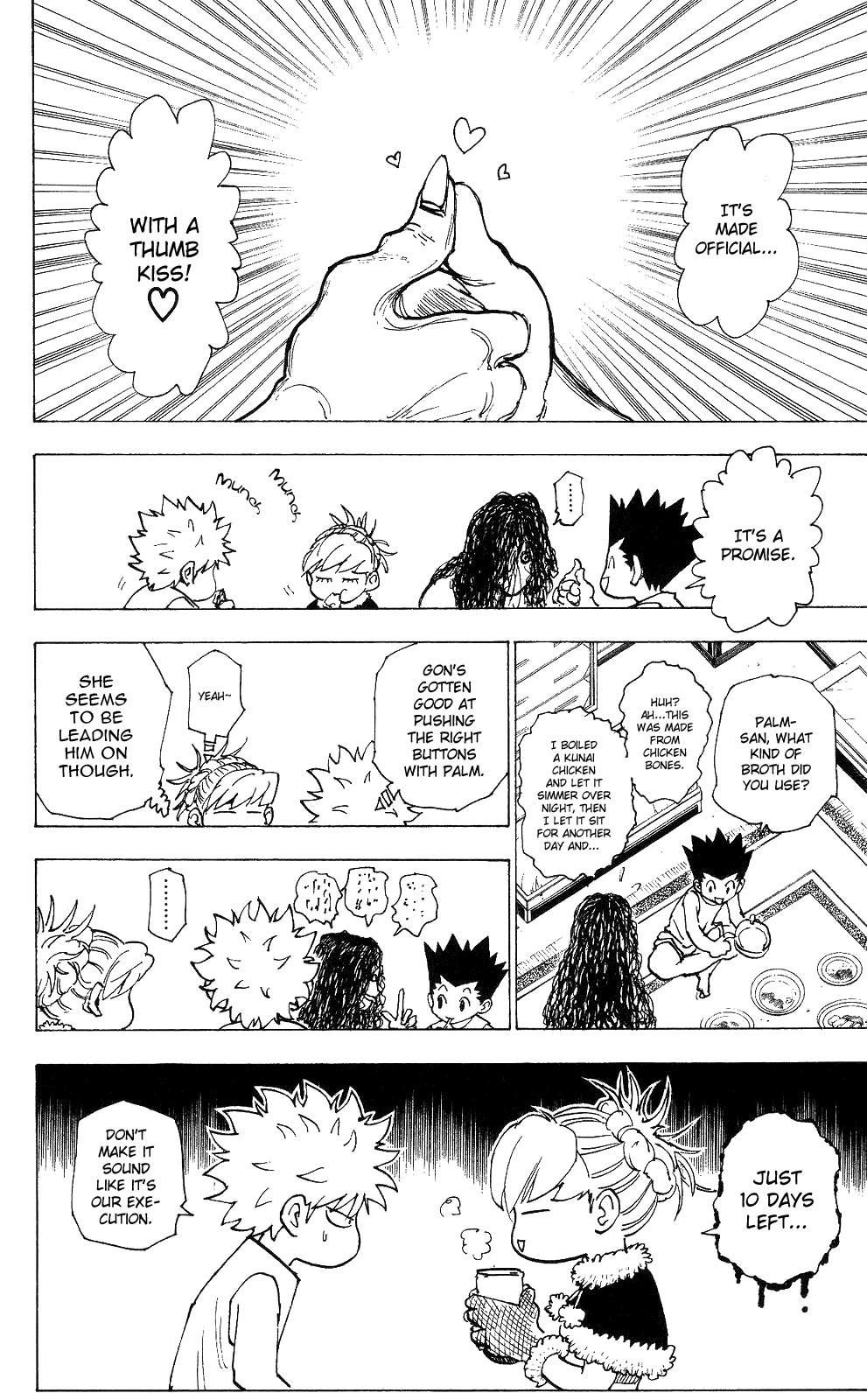 Hunter x Hunter Manga Chapter 205 page 10 - Time Remaining