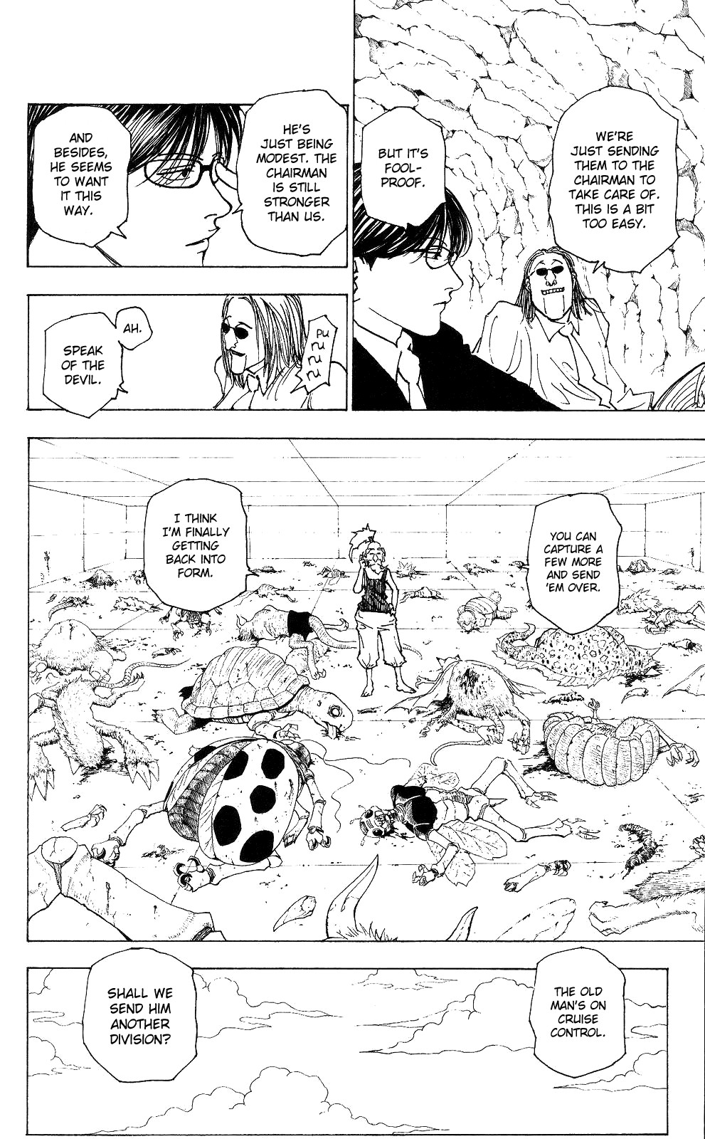 Hunter x Hunter Manga Chapter 205 page 14 - Time Remaining