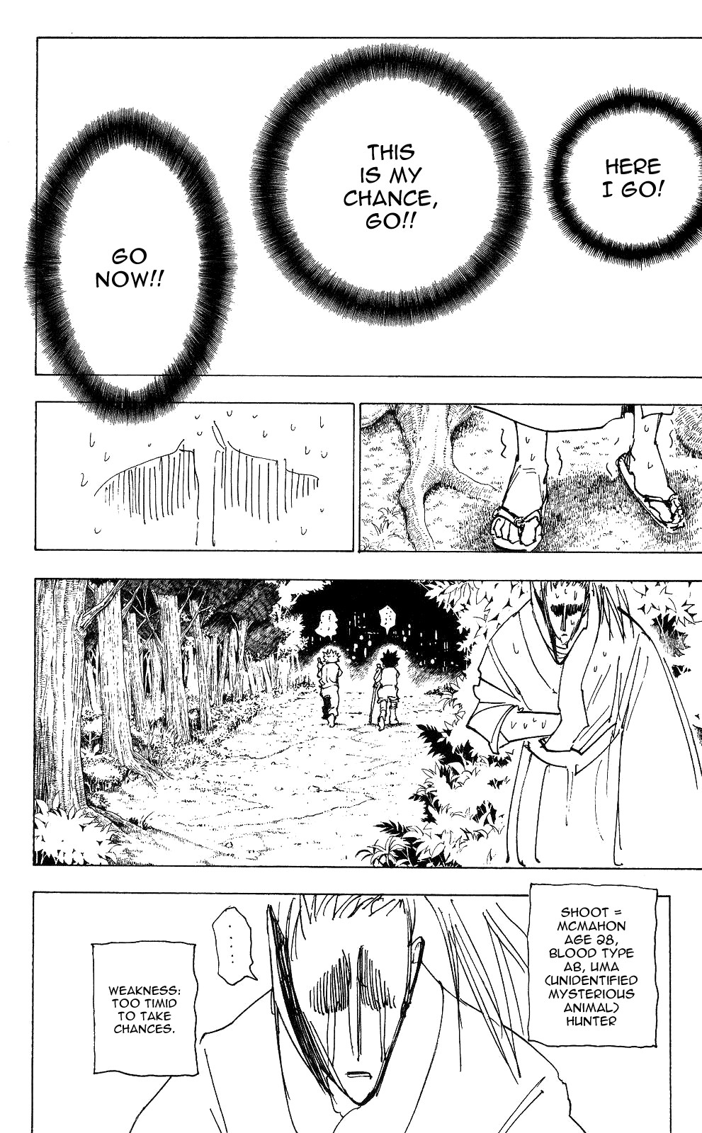 Hunter x Hunter Manga Chapter 205 page 3 - Time Remaining