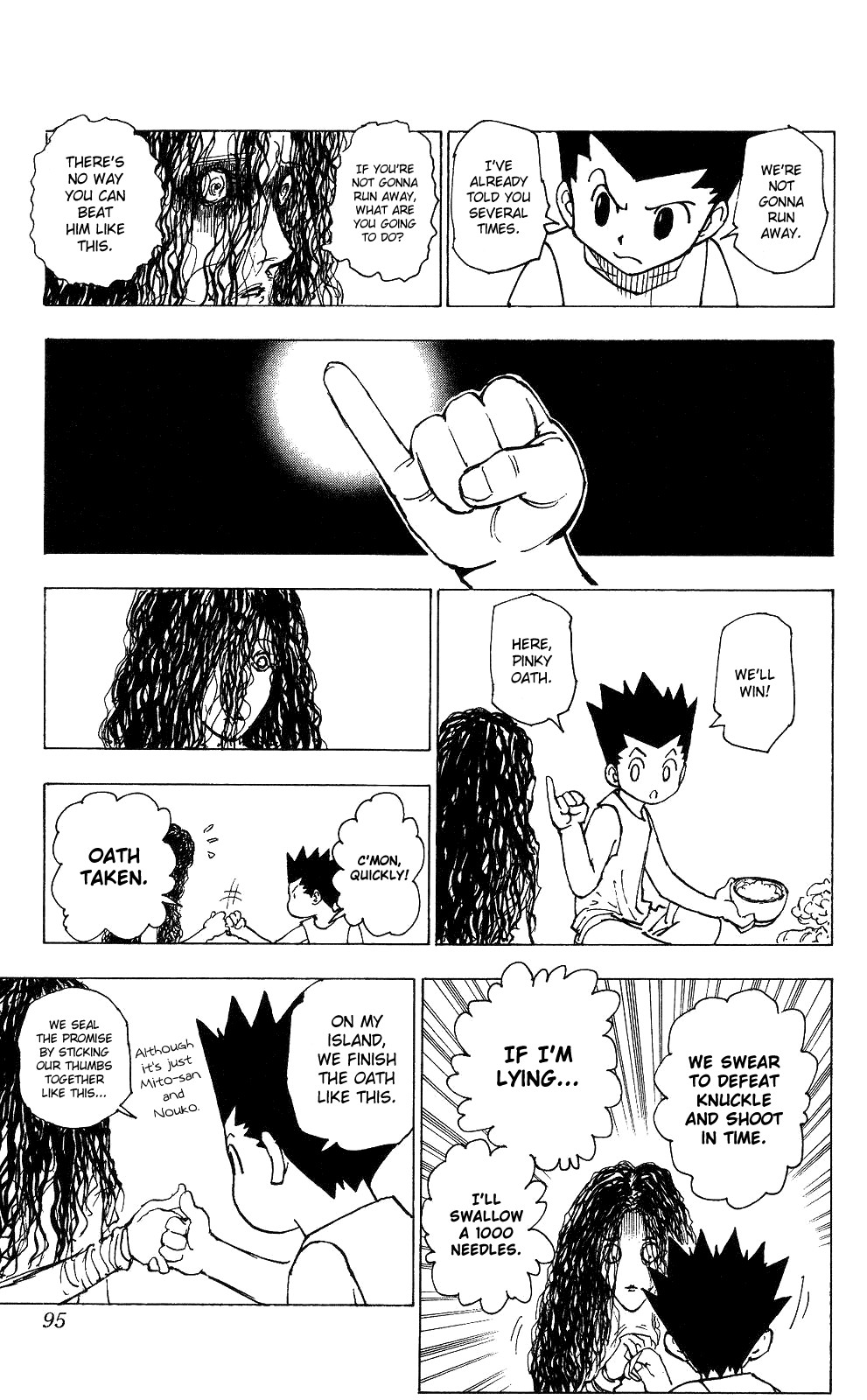 Hunter x Hunter Manga Chapter 205 page 9 - Time Remaining