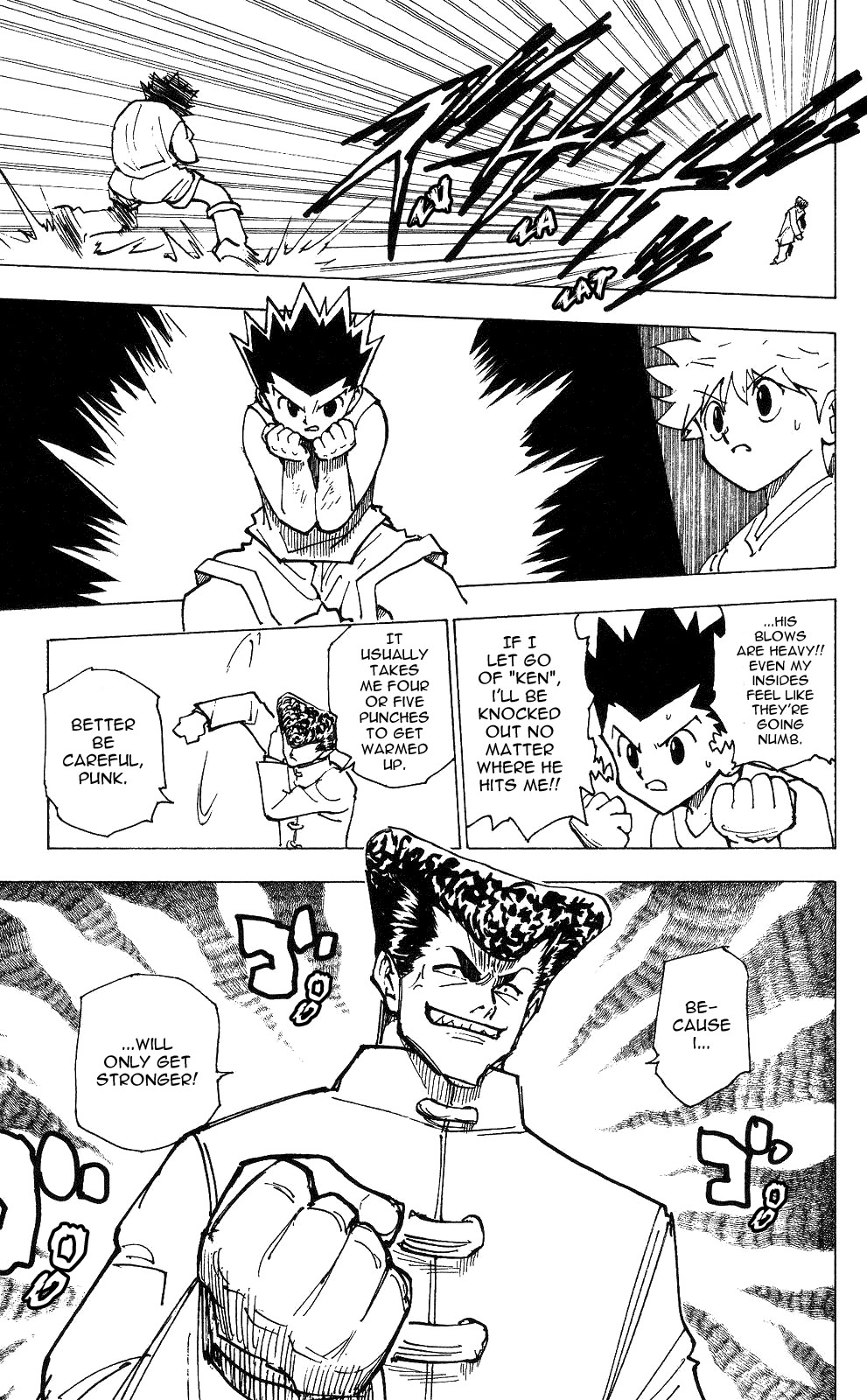 Hunter x Hunter Manga Chapter 206 page 10 - A Real Fight