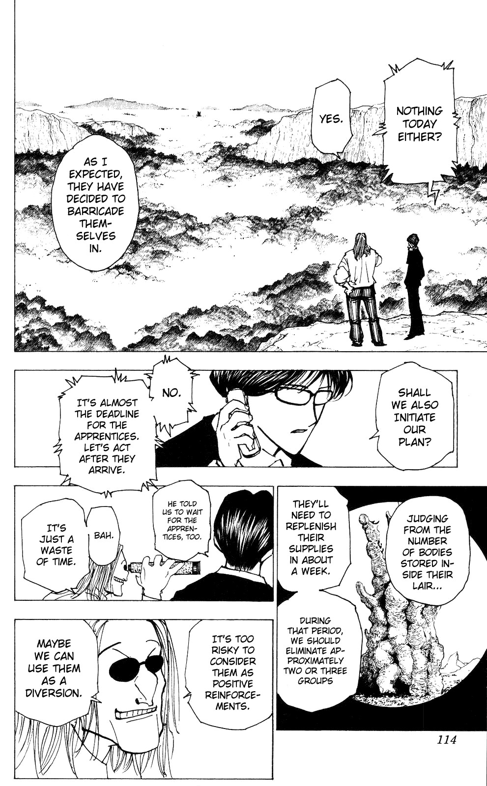 Hunter x Hunter Manga Chapter 206 page 11 - A Real Fight