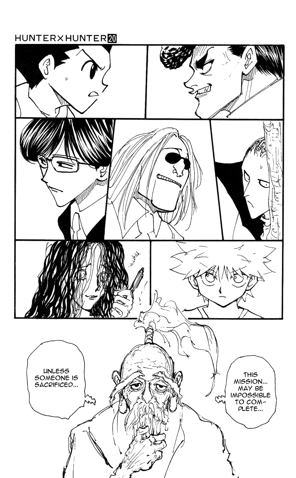Hunter x Hunter Manga Chapter 206 page 14 - A Real Fight