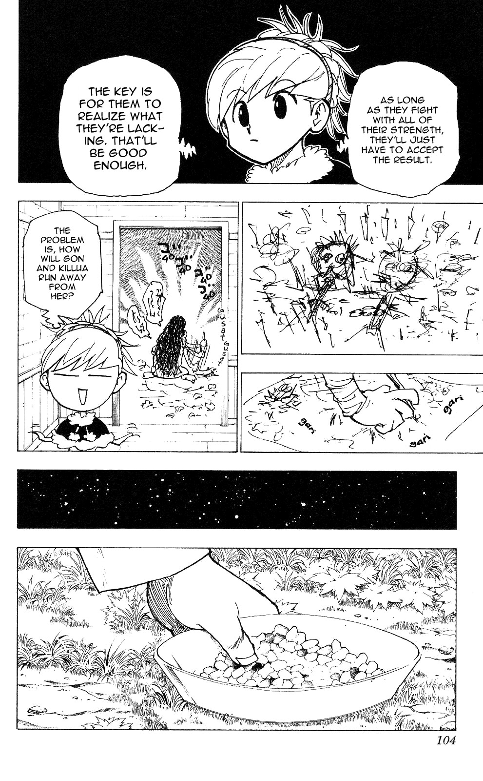 Hunter x Hunter Manga Chapter 206 page 2 - A Real Fight